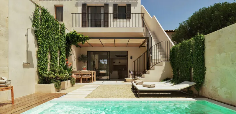 Newly built village house with pool and rooftop in Ses Salines — photo 2