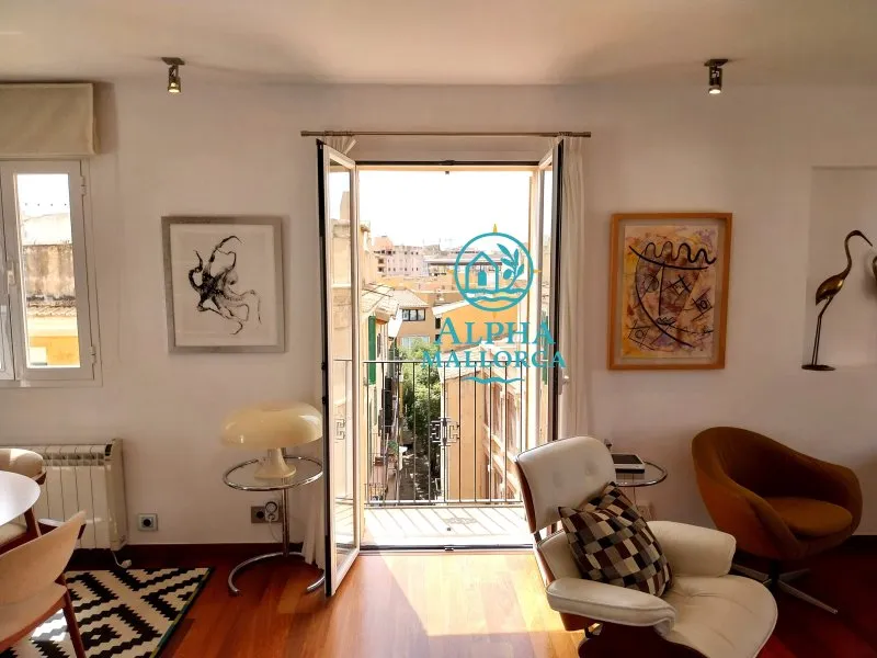 Palma Old Town: Renovated apartment with private terrace and optional underground parking space — photo 3