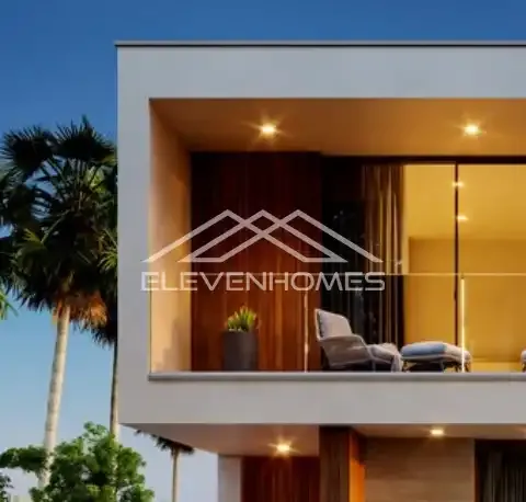 In the residential area of Son Gual II, a young and quiet neighborhood surrounded by green areas, this luxury villa with contemporary lines stands — photo 5