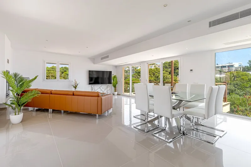Villa in Cala Mendia - Terrace with breathtaking sea views — photo 5