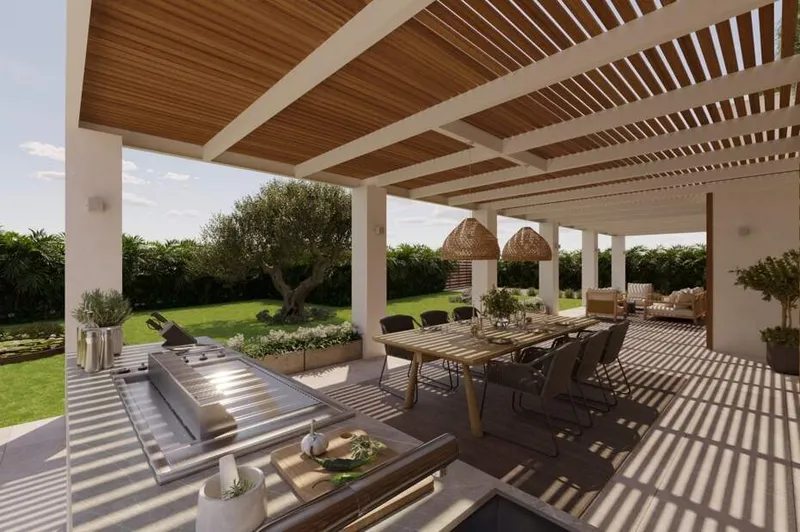 230m² villa with 5 rooms, pool and sea views for sale — photo 3