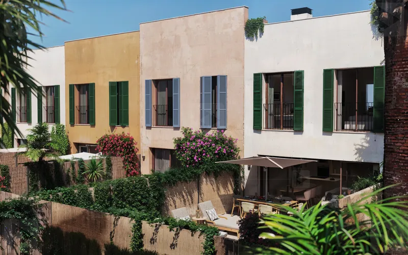 Traditional houses with private pool for sale in Campos — photo 12