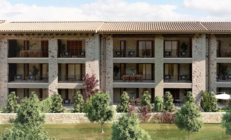 Project! Impressive apartment complex in quiet location of Bunyola, in the Tramuntana mountains — photo 12