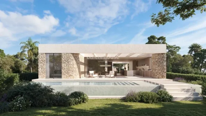 Extraordinary sea views from this frontline newly built villa, ideally located just a short distance from Palma. — photo 2