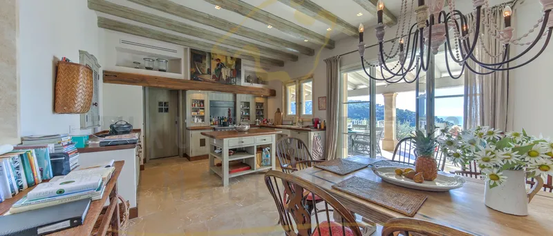 Natural stone villa in Port Andratx with harbour views — photo 3