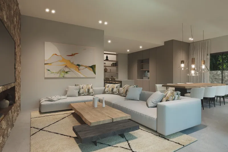 Modern new-build villa with pool and panoramic views in Colonia de Sant Pere — photo 8