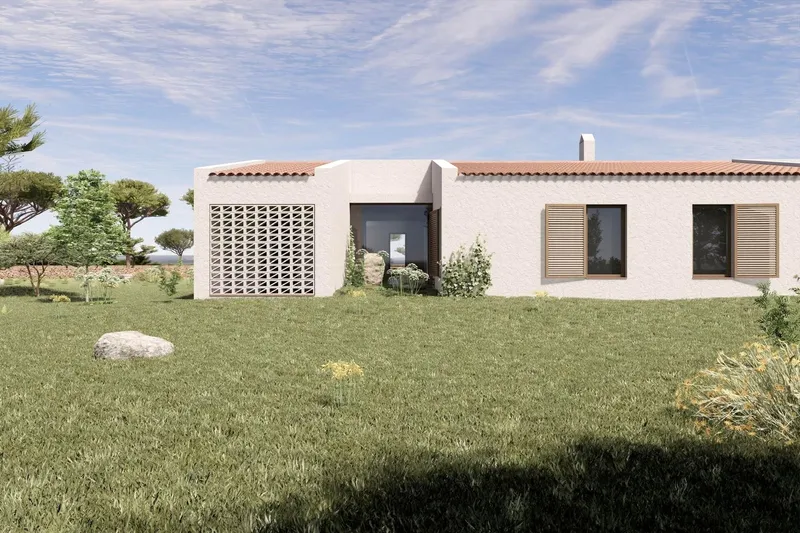Large building plot near Ses Salines with approved finca project — photo 8