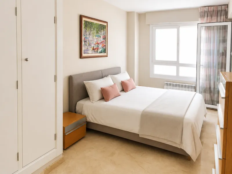 Ref. 1889; Beautiful 4-bedroom flat with terrace with sea views and parking space in Palma, for rent — photo 8