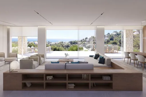 Costa den Blanes, designer chalet under construction with spectacular sea views in Costa d'en Blanes — photo 2