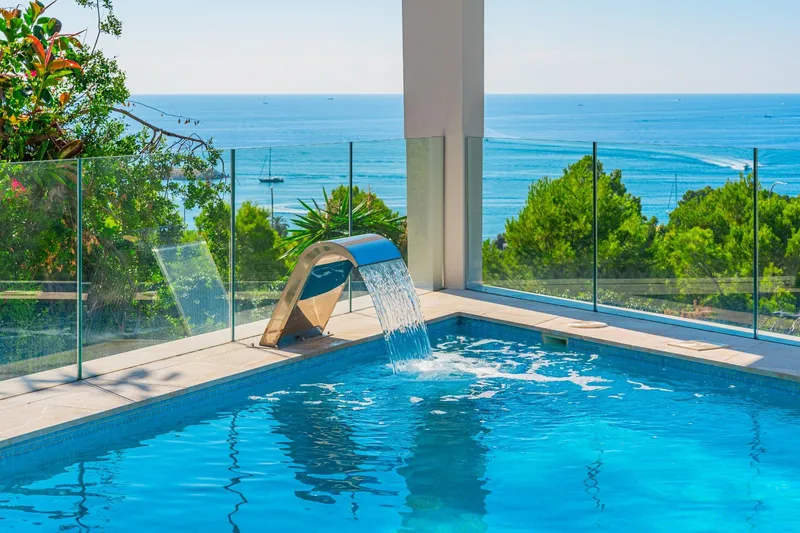 Spectacular modern villa with sea views in Costa den Blanes — photo 7