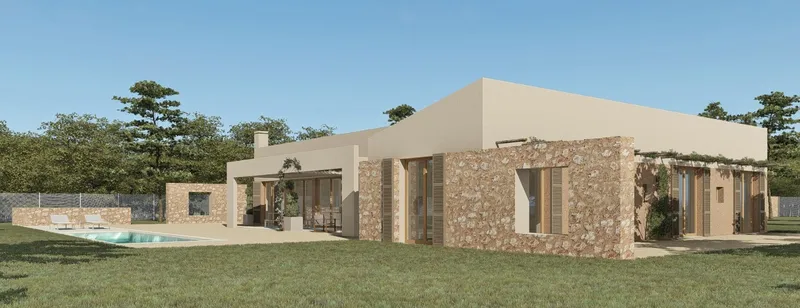 Project of a new finca near the coast at Portocolom 1 — photo 3