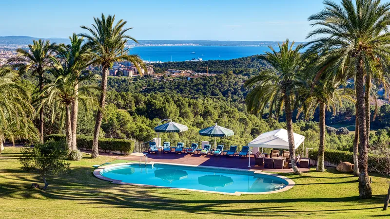 Spectacular property in Son Vida with absolute privacy and beautiful views to the bay of Palma — photo 2
