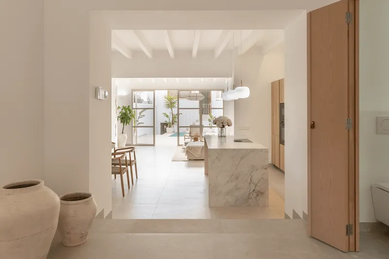 Renovated townhouse with pool in Arta — photo 8