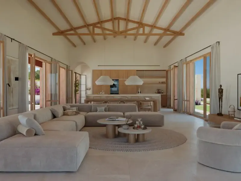 Finca rústica de lujo de nueva construcción con piscina en Costitx — photo 8