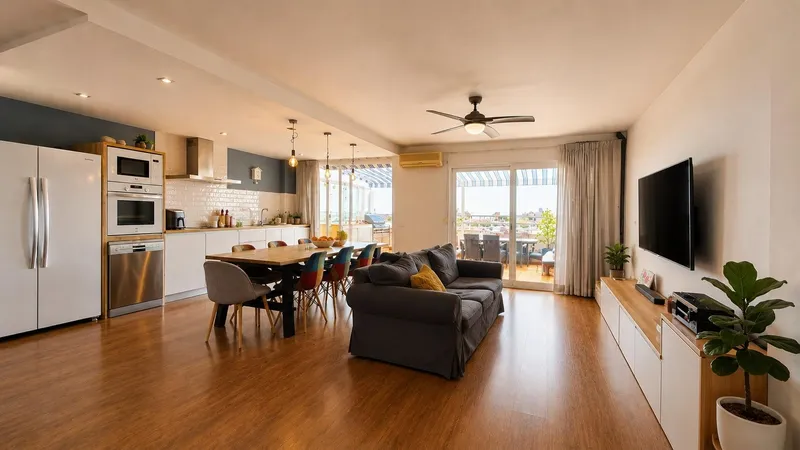 Penthouse with large terrace and private solarium in Palma — photo 4