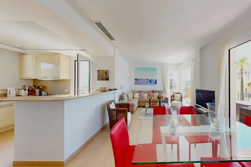Townhouse in Camp de Mar - Terrace with beautiful view — photo 7