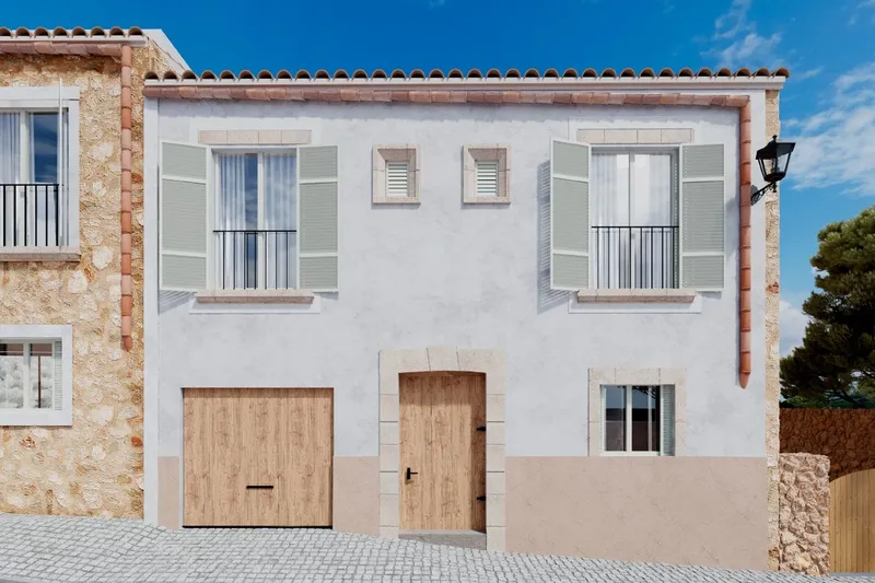 High-quality townhouses with sea view in S'Alqueria Blanca near Santanyí — photo 5