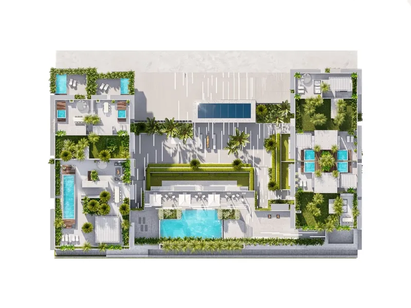 Mallorca Next Properties - Portixol - Luxurious and exclusive residential complex with gym, spa, pool with views and large solarium — photo 12