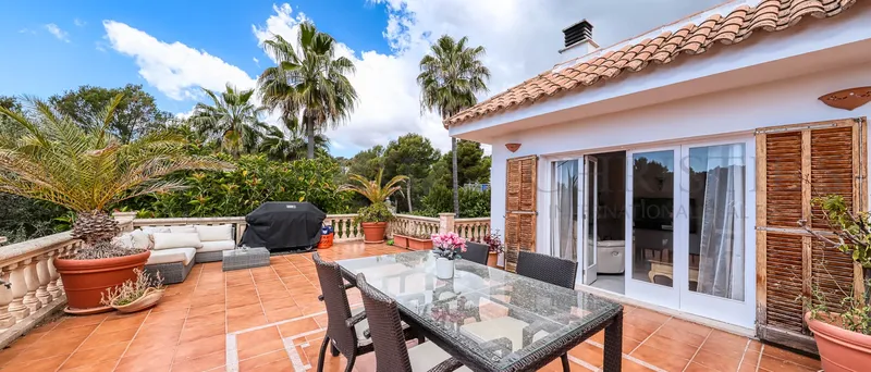 Villa in need of renovation in Costa den Blanes with project in the southwest of Mallorca — photo 3