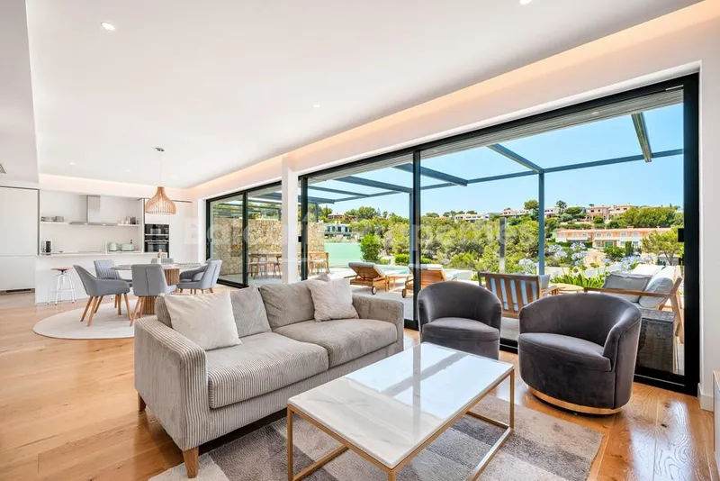 Luxury townhouse with private pool for sale in Cala Vinyes, Southwest Mallorca — photo 3