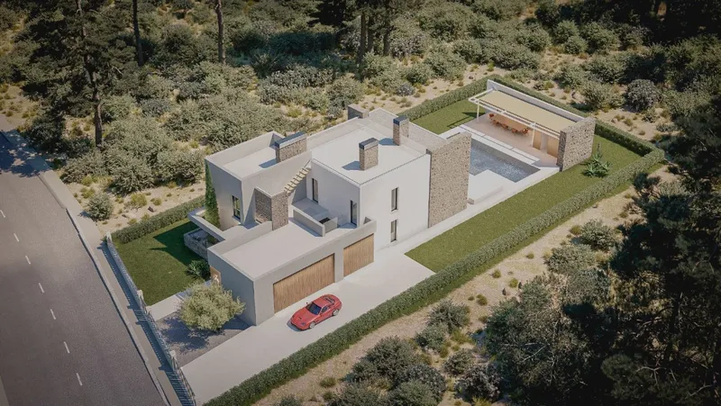 Exclusive luxury property under construction in Llenaire, Puerto de Pollensa — photo 5
