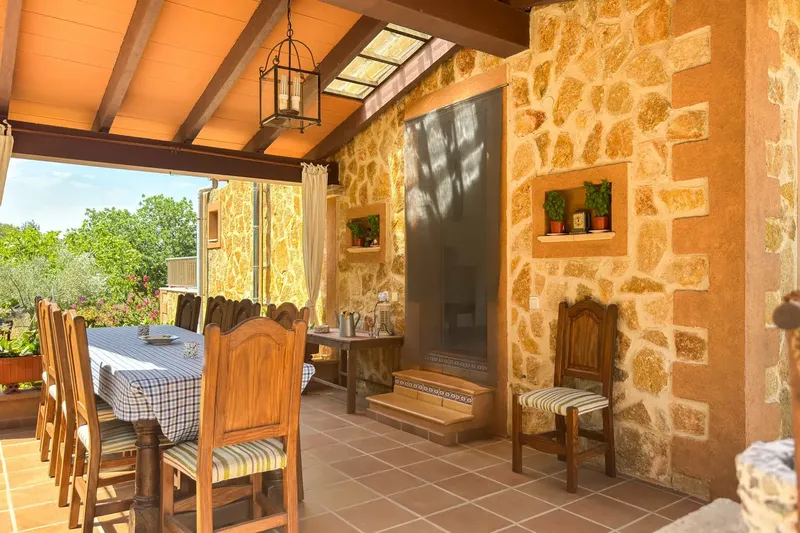 Traditional natural stone finca with pool and beautiful garden near Capdepera — photo 6