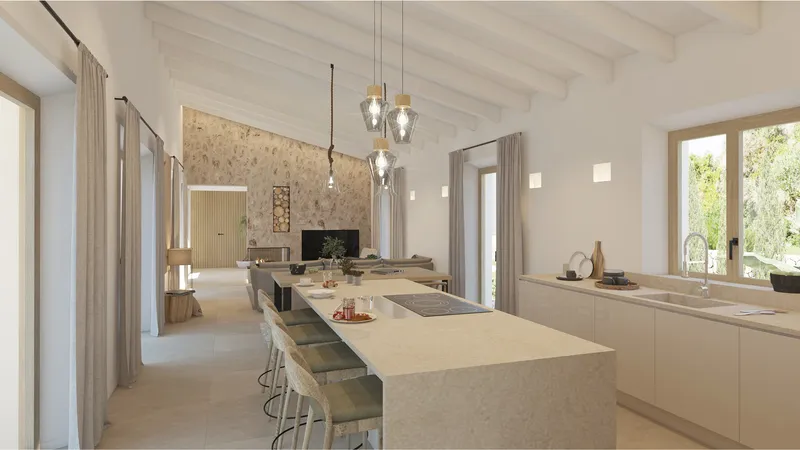 V636 – Coming soon! Sustainable passive house with views of the Serra de Tramuntana near Ariany — photo 9