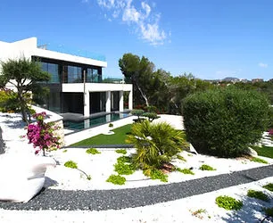 New designer villa with direct sea views of Cala Domingos — photo 1