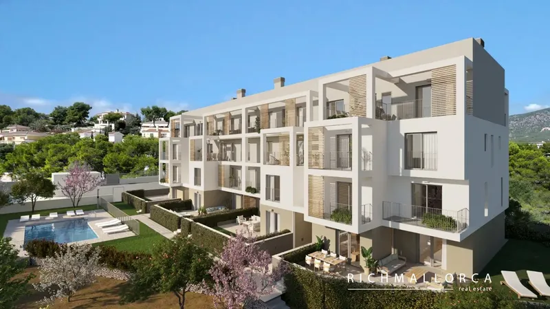 New two bedroom flat in 400m from the beach — photo 2