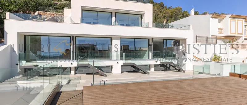 New build corner terraced house in Genova with sea views in modern residential complex with communal pool — photo 2
