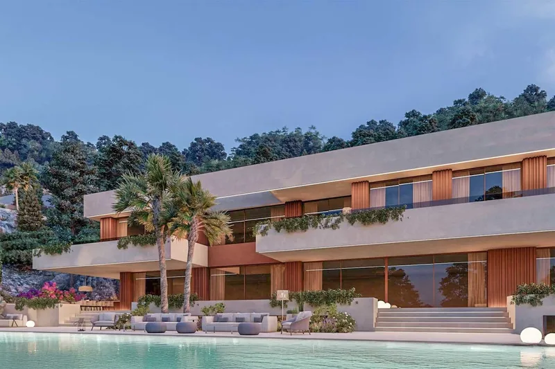 Impressive building plot with panoramic views and project for exclusive villa in Son Vida — photo 7