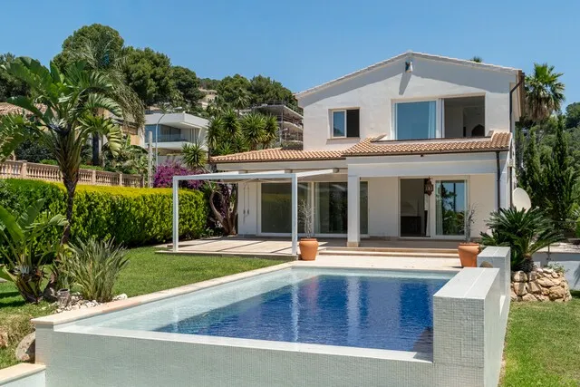 Elegant sea view villa for sale in Costa d’en Blanes, Southwest Mallorca — photo 1