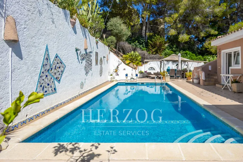 Mediterranean villa with sea views and private pool in Costa de la Calma — photo 9