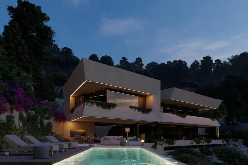 Son Vida, project in Son Vida with a flat plot and partial sea views — photo 5