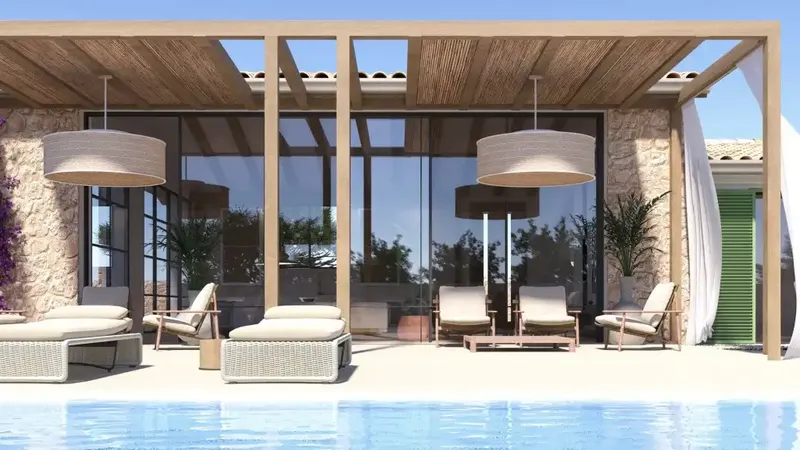 Located on a plot of 19,347 m², this exclusive newly built estate is set in a natural and secluded environment on the outskirts — photo 2