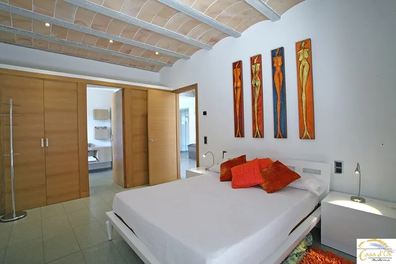 Modern finca with panoramic views, infinity pool and ETV license in Felanitx — photo 9