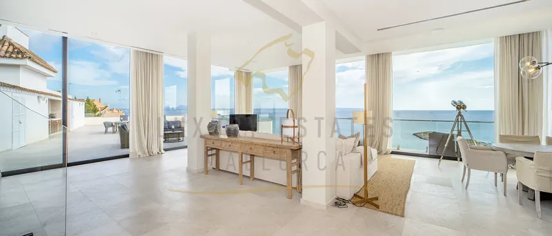 Unique penthouse in Illetas with huge terraces and panoramic sea views — photo 9