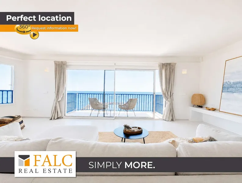 Where the sea is your daily companion – Exclusive apartment on the beachfront in Cala Bona — photo 1