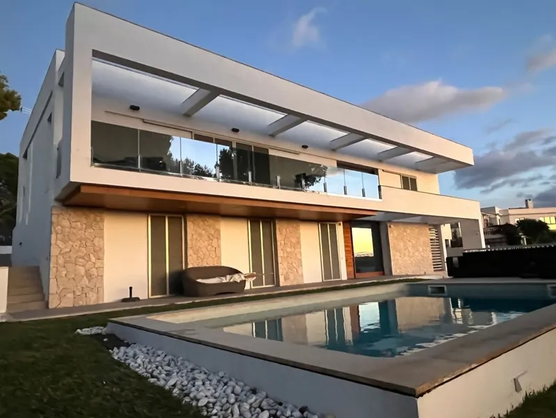 Modern villa with partial sea views in Cala Vinyas — photo 6
