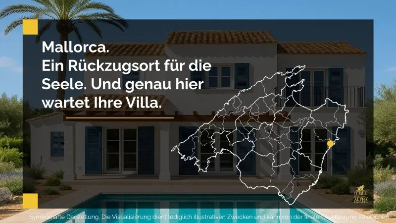 Plot with approved villa project and pool near Portocristo 14,206 m² near the sea — photo 2
