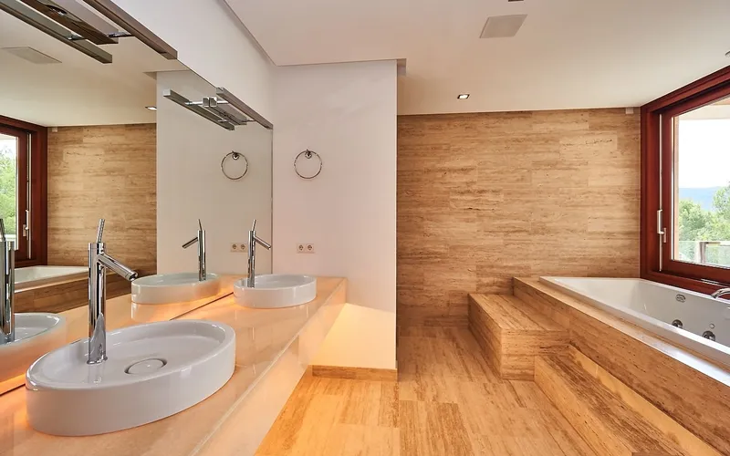 Stylish villa with vacation rental license and magnificent views, next to the golf course of Canyamel — photo 7