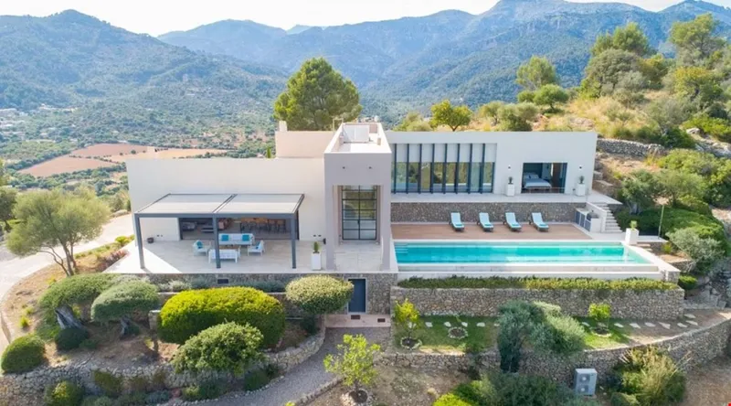 Sustainable Designer Finca with Breathtaking Sea Vistas near Campanet — photo 1