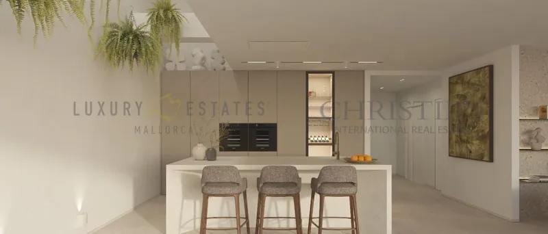 Luxury new build villa in Camp de Mar with designer furnishings and sea views — photo 4