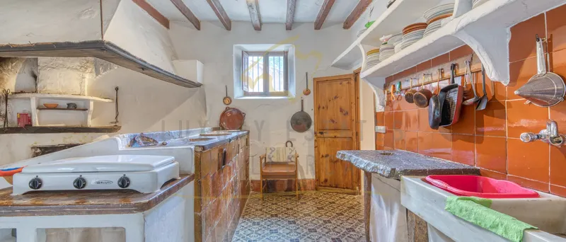 Charming rustic finca in Estellencs in the Tramuntana with partial sea views and olive grove — photo 8