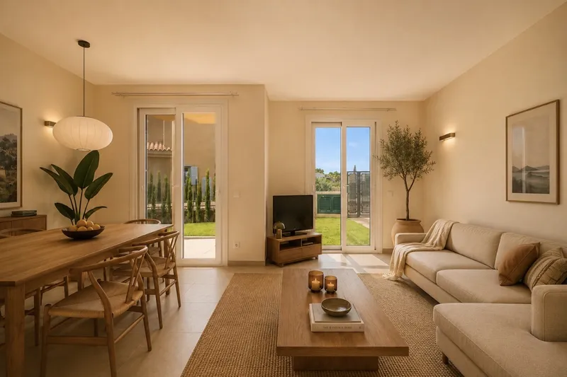 Modern detached house near Es Trenc with private garden and communal pool — photo 9