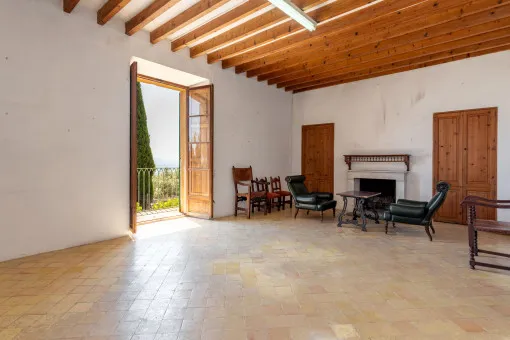 Binissalem: 16th-century finca estate in Binissalem with spectacular views, pool and tennis court — photo 6