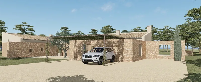 Project of a new finca near the coast at Portocolom 1 — photo 5