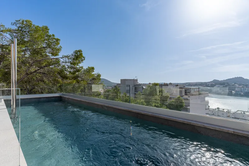 Newly Built Luxury Seafront Five-Bedroom Villa in Santa Ponsa with Panoramic Views and Expansive Terraces — photo 2