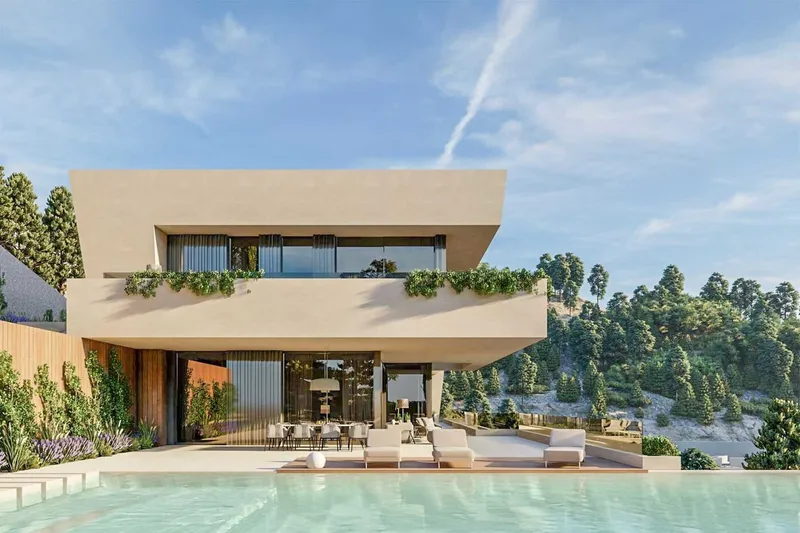 Exclusive building plot with sea views and submitted project for luxury villa in Son Vida — photo 3
