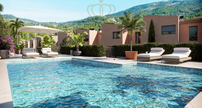 New build house with private garden and communal pool near Palma — photo 1